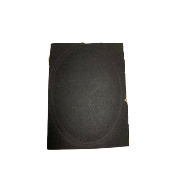 Antique Photo Cabinet Card Black And White Baby In Christening Gown READ SEE - Picture 3 of 4